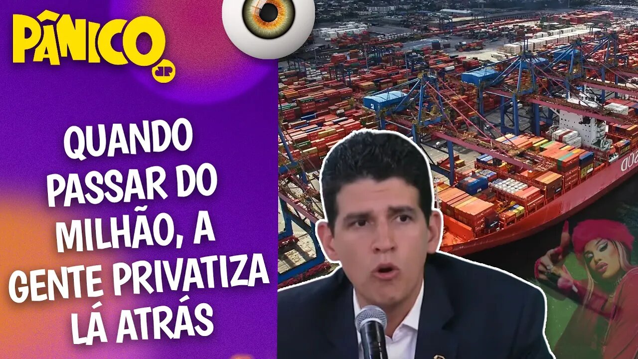 LEILÃO DO PORTO DE SANTOS VAI ROLAR QUANDO GLORIA GROOVE BATER O MARTELO? Marcelo Sampaio comenta