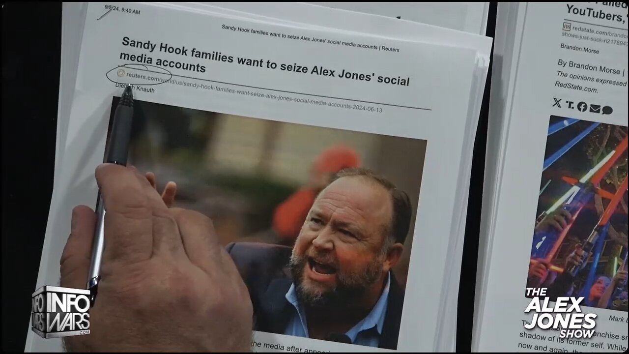 Democrat Deep State Launches New Attempt To Steal Alex Jones' Identity