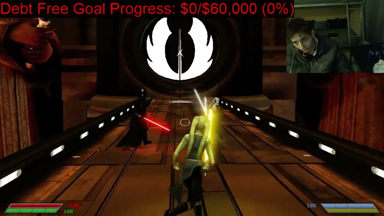 Ahsoka Tano VS Darth Vader In A Battle With Live Commentary In Star Wars Jedi Knight Jedi Academy