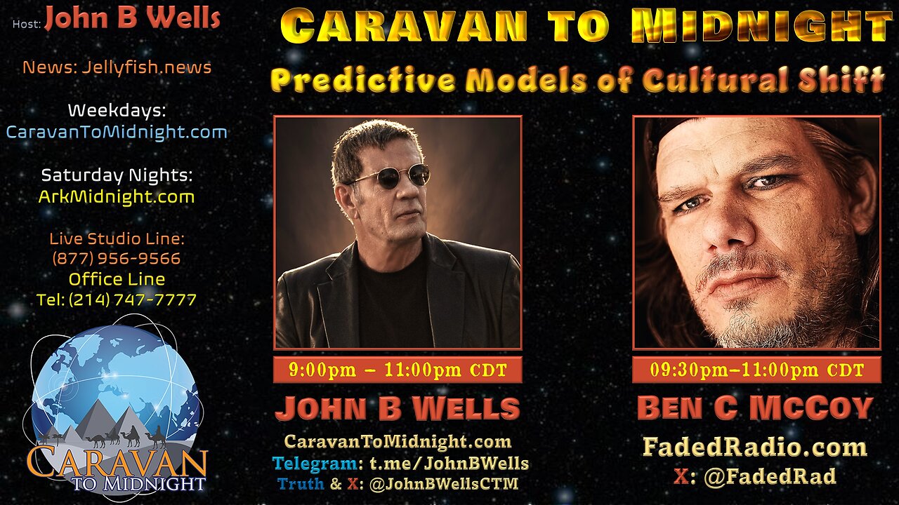 Predictive Models of Cultural Shift - John B Wells LIVE