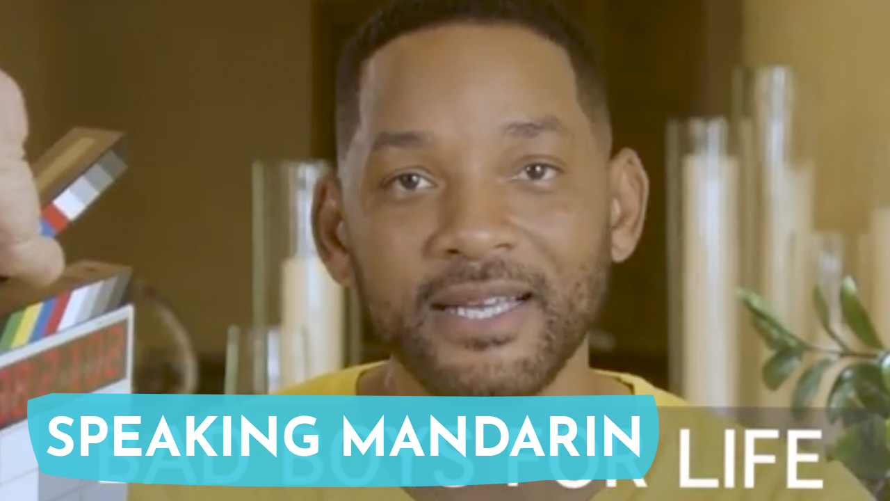 Will Smith's HILARIOUS attempt to speak MANDARIN