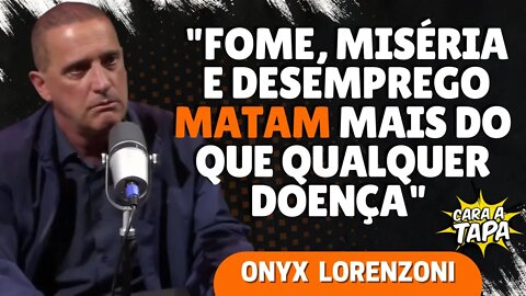 ONYX LORENZONI ACREDITA QUE BRASILEIRO PRECISA TER ORGULHO DA CAMPANHA DE VACINAÇÃO