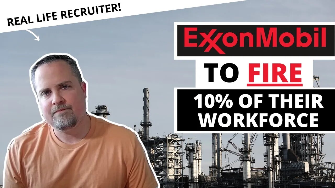 ExxonMobile Planning to FIRE 10% Of Their Workforce!