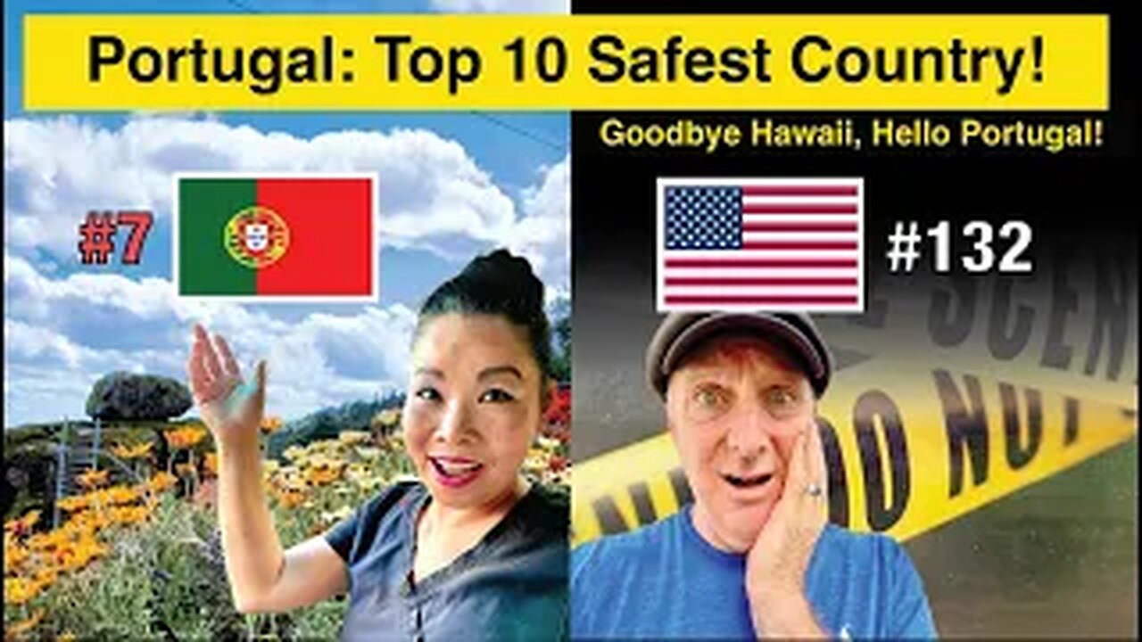 Portugal: Top 10 Safest Country!