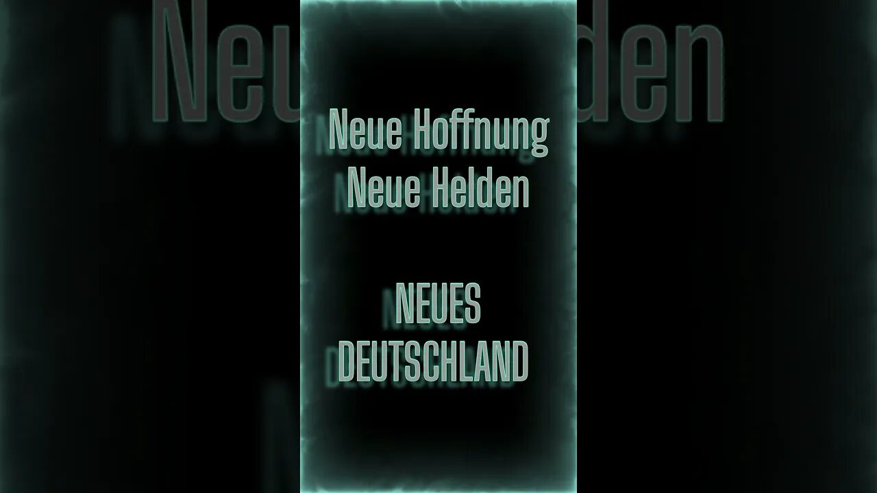 Neue Hoffnung für das ganze Land