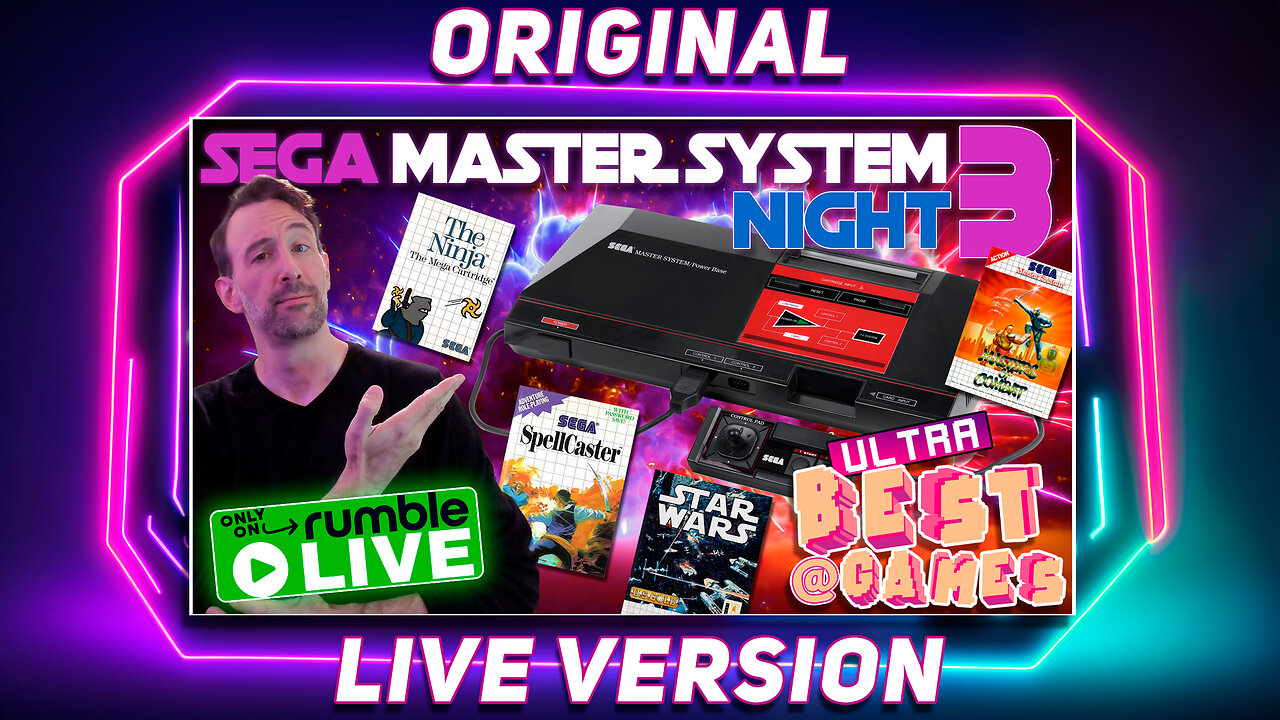 Sega Master System Night 3 | ULTRA BEST AT GAMES (Original Live Version)