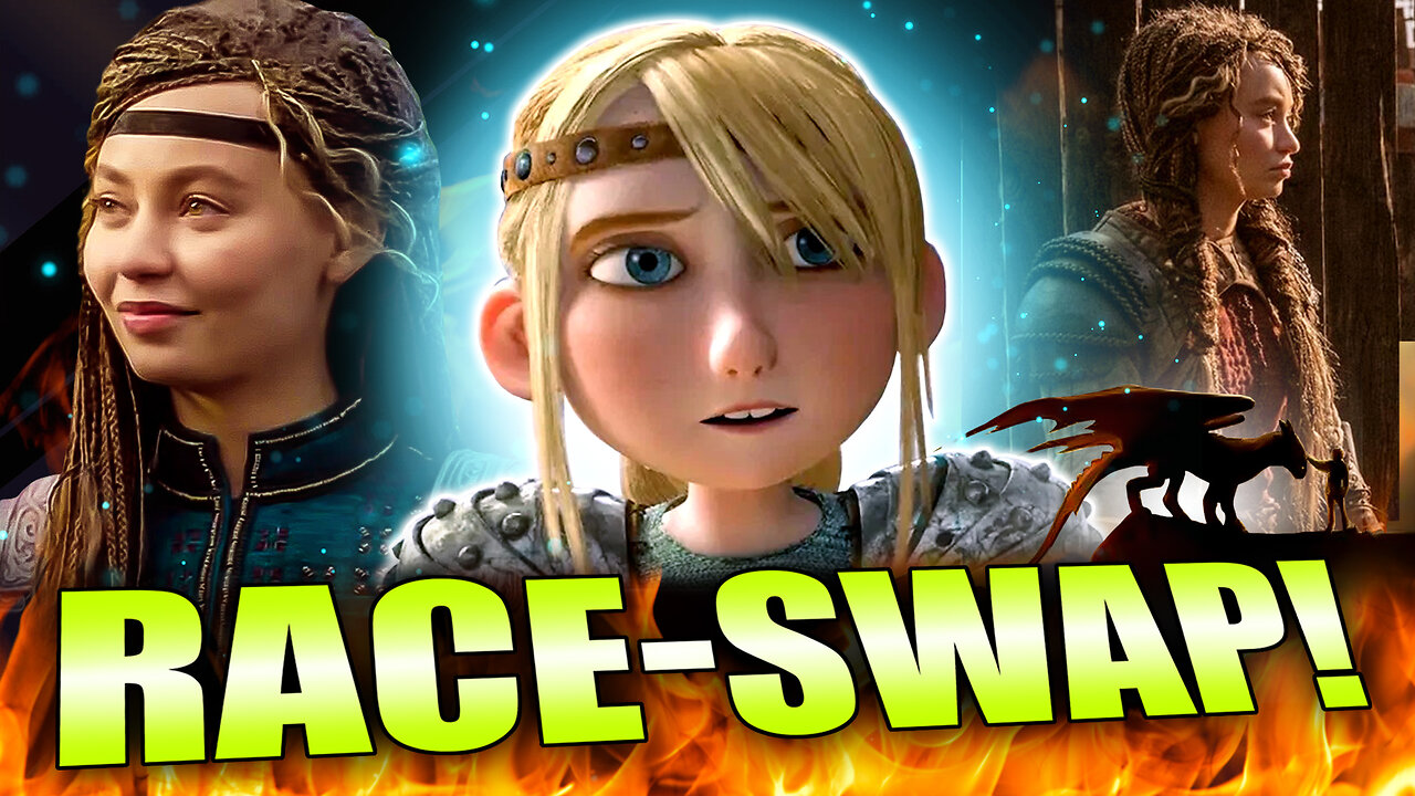 Another RACE SWAP! New LIVE ACTION 'How to Train Your Dragon' Does Astrid Dirty!