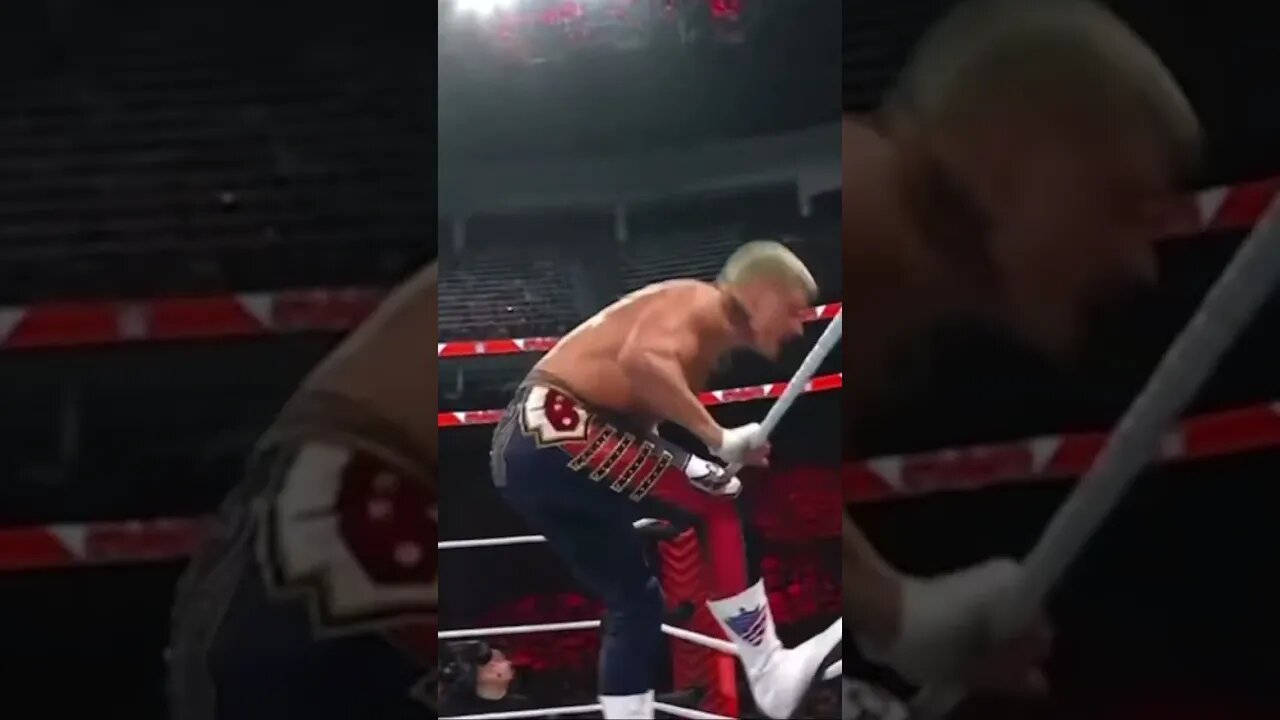 Cody Rhodes double Cody cutter to The judgement Day on WWE Raw highlights #shorts