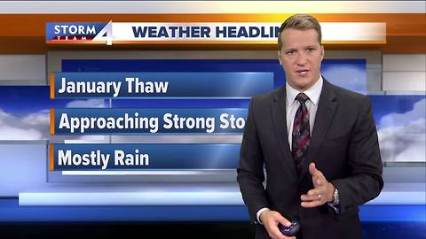 January thaw kicks in Friday