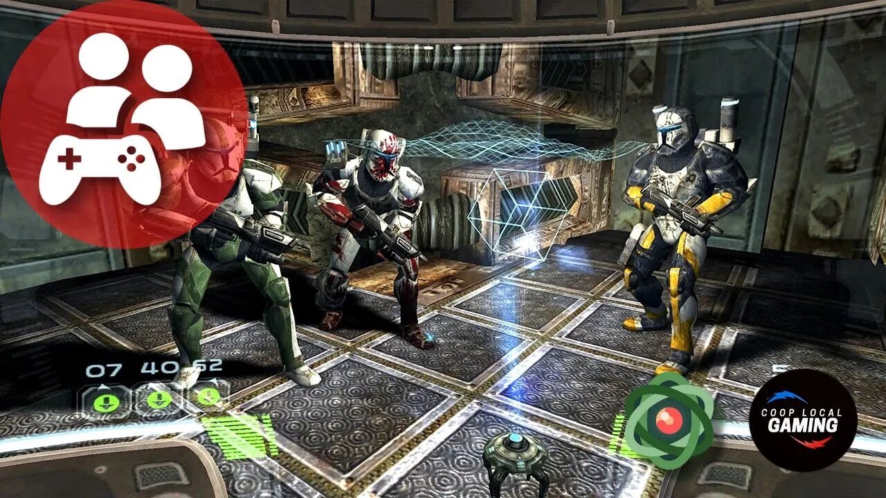 Star Wars Republic Commando - Splitscreen Deathmatch on Nucleus Coop (Gameplay)