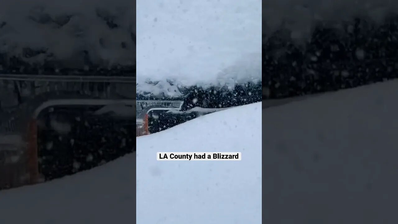 What happened to Global Warming? #LA #Blizzard