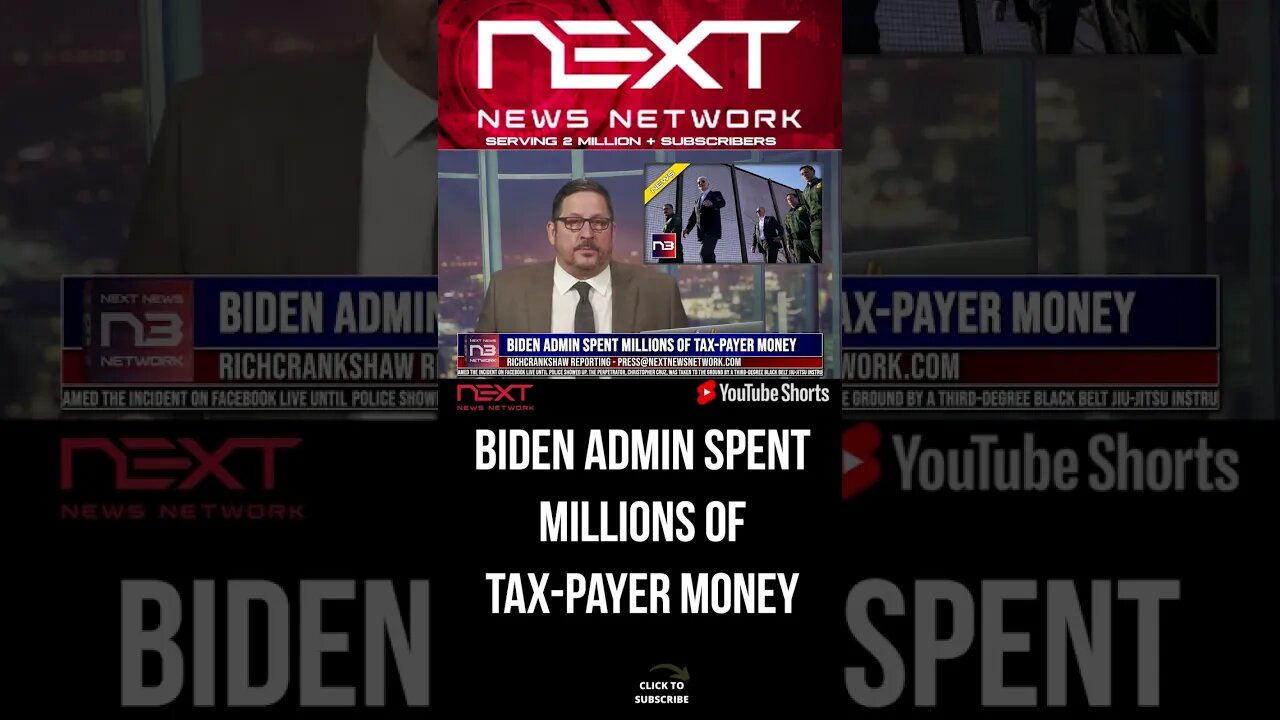 Biden Admin Spent Millions Of Tax-Payer Money #shorts