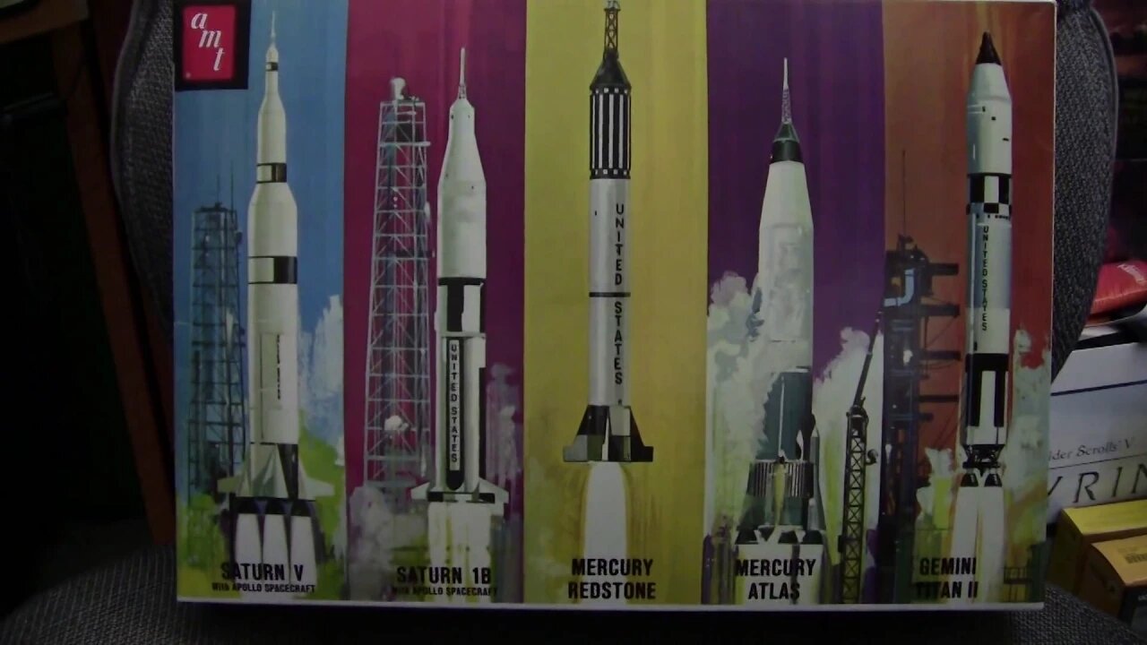1/200 AMT Man in Space Collection Review/Preview