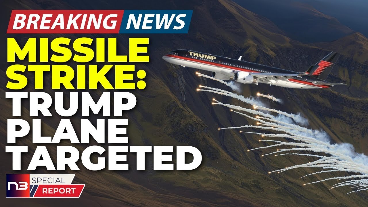 SBREAKING_ MISSILE STRIKE Against Trump Force One Exposed! Emergency Protocols Activated!