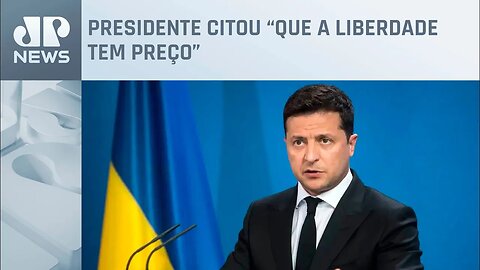 Zelensky pede paciência e fé a ucranianos