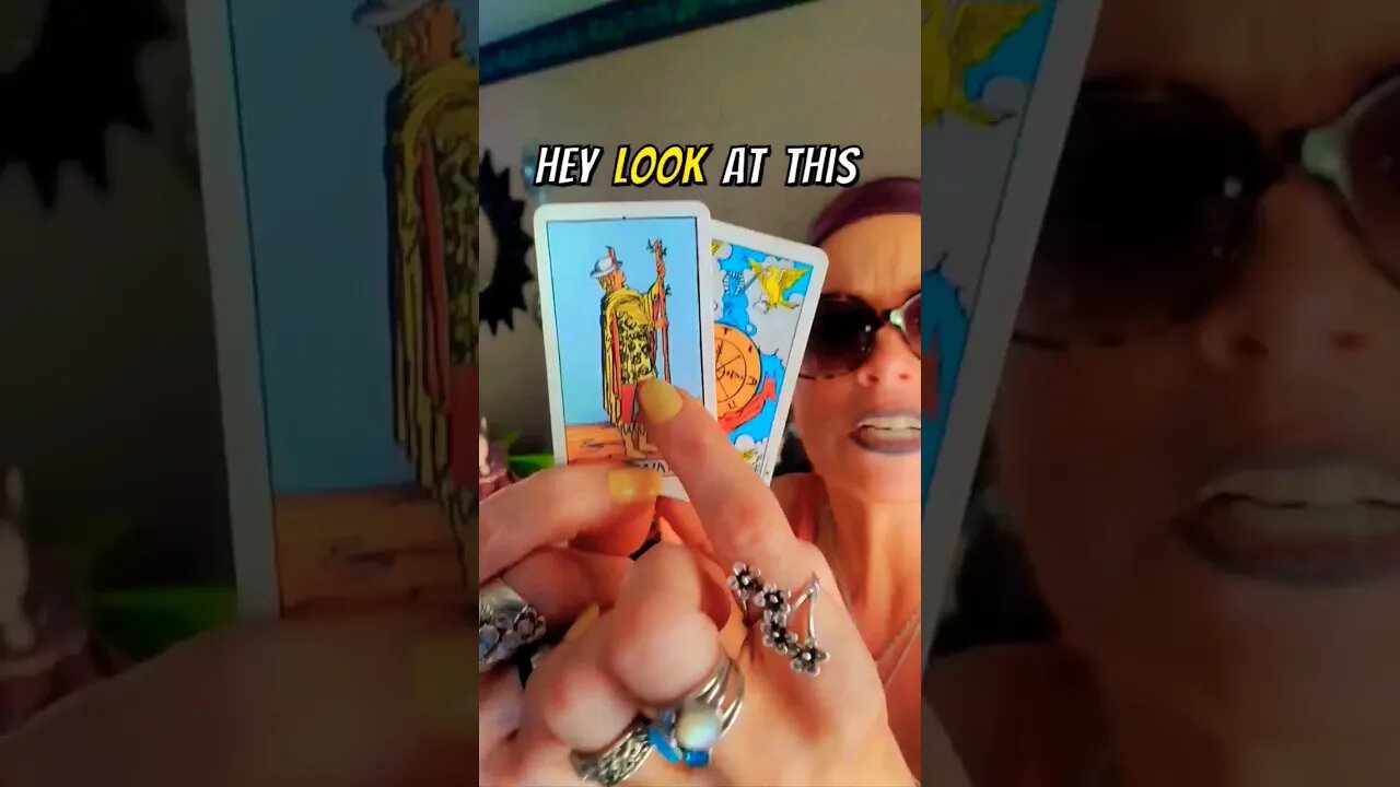 Sun Shiney! 🌞 ☀️ 🌤 #lowkeymagickal #tinytarot #crystinasmart #tarot #romance #abundance #lovetarot