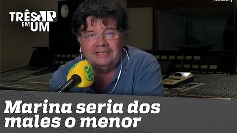 Marcelo Madureira: "Marina seria dos males o menor"