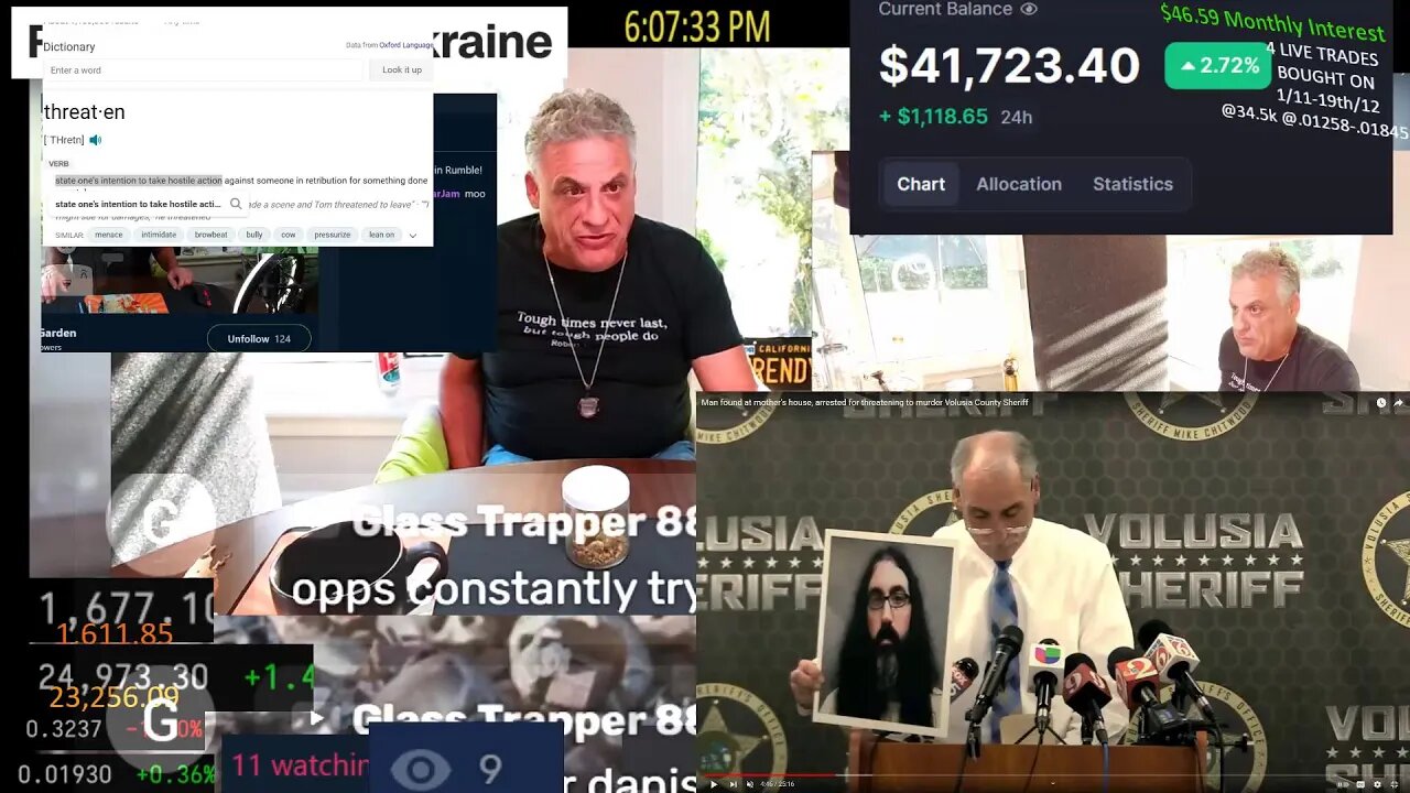 FLORIDA MAN MAKES SUGGESTIONS ON 4 CH4N AND GETS ARRESTED FOR THR34T$ AGAINST L4W 3NFORC3M3NT! 1S…