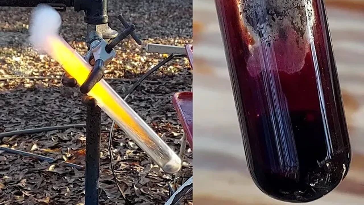 New Video: Sodium Telluride From The Elements #sodiummetal #chemistry #telluride #inorganicchemistry