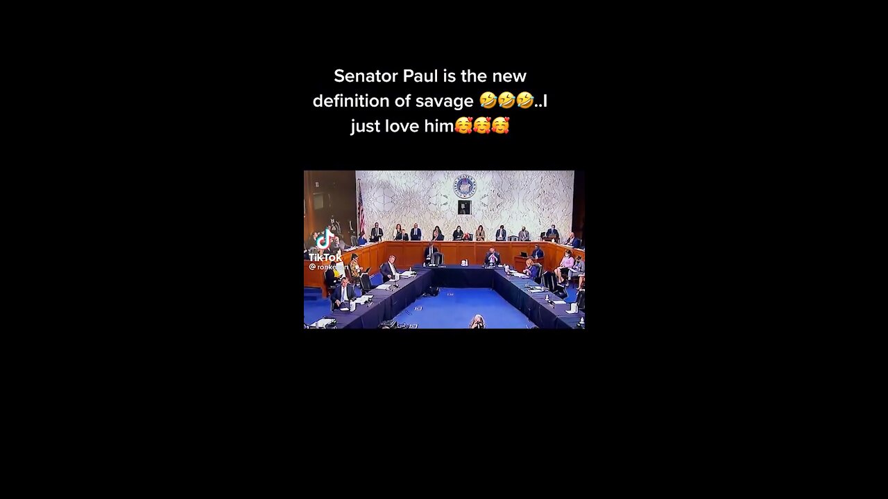 Senator Paul new definition of savage