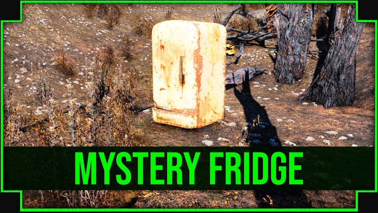 Mystery Fridge in Fallout 4 - A Curiously Locked Stash!