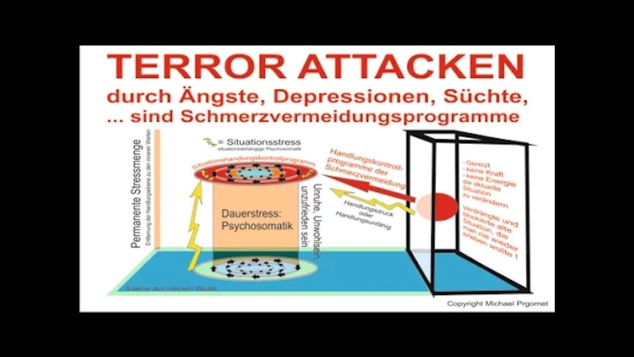 Psychosomatik Ursachen DOKU: Ängste, Depressionen, Sucht, Burnout sind Schutzprogramme
