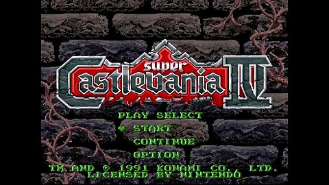 Super Castlevania IV (SNES) Longplay - Uncensored Patch