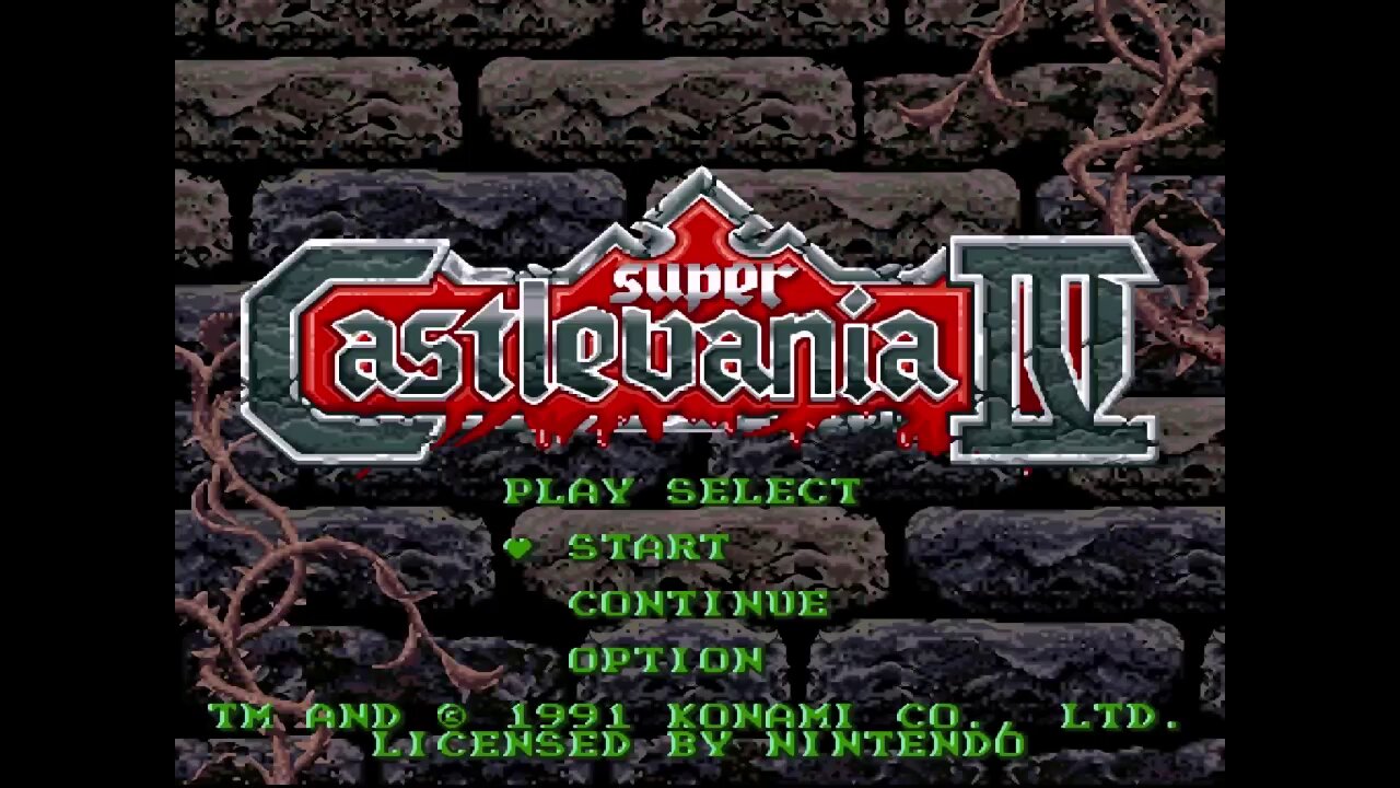 Super Castlevania IV (SNES) Longplay - Uncensored Patch