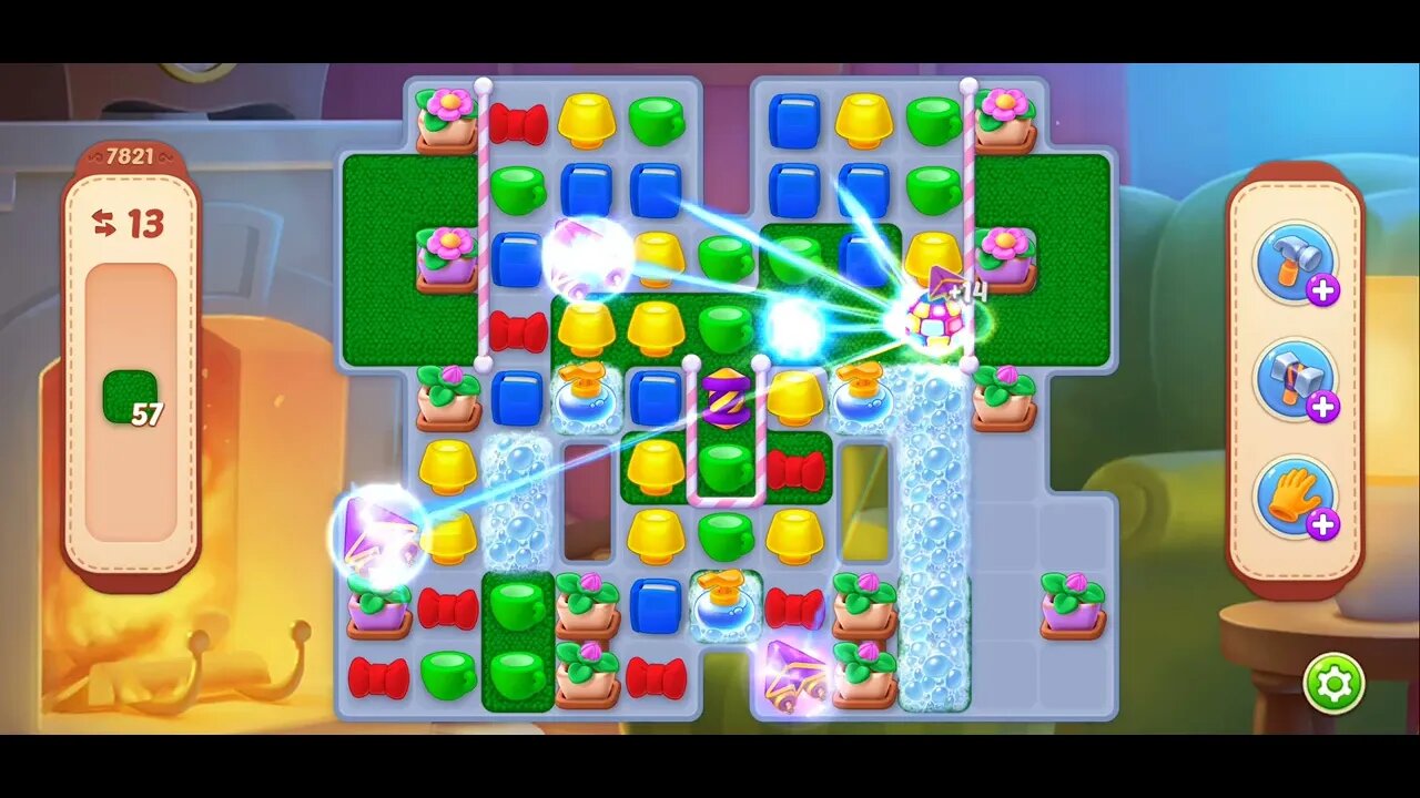 Playrix Homescapes Gameplay Walkthrough Level 7821