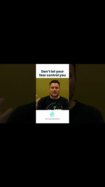 Don't let your fear control you #shorts