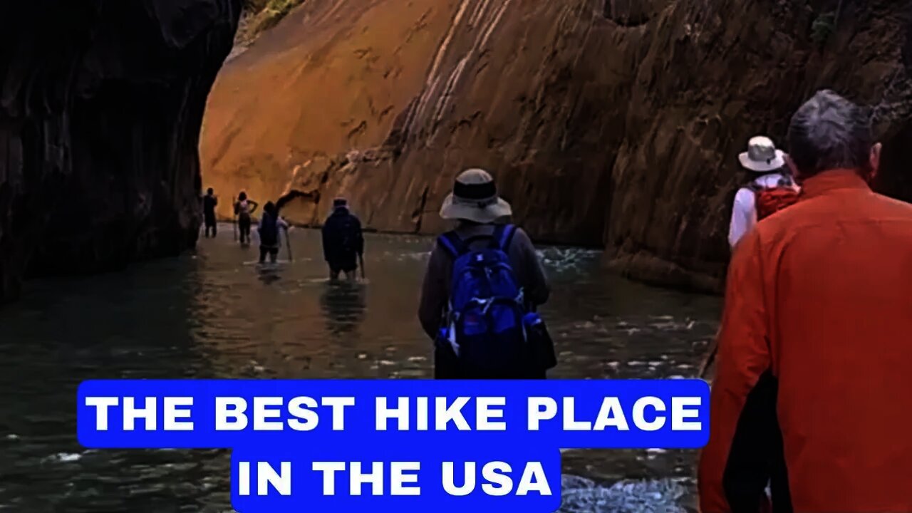 THE BEST HIKE PLACE IN USA W/AWESOME NATURE(Zion National Park)