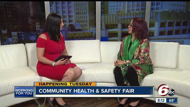 Community Health and Safety Fair in Indy Tuesday