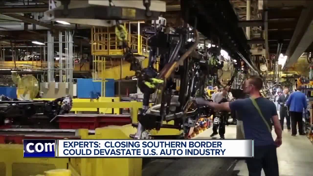 How Michigan auto plants could suffer if President Trump closes US-Mexico border