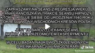 HIPNOZA MEDIALNA TRANSOWA, REGRESJA WIEKU POWRÓT DO DZIECIŃSTWA, ZALESZCZYKI TV INFO 2022/CZĘŚC II/