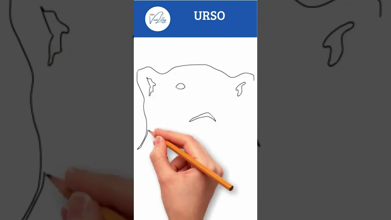 COMO DESENHAR UM URSO . PASSO A PASSO. MUITO FÁCIL