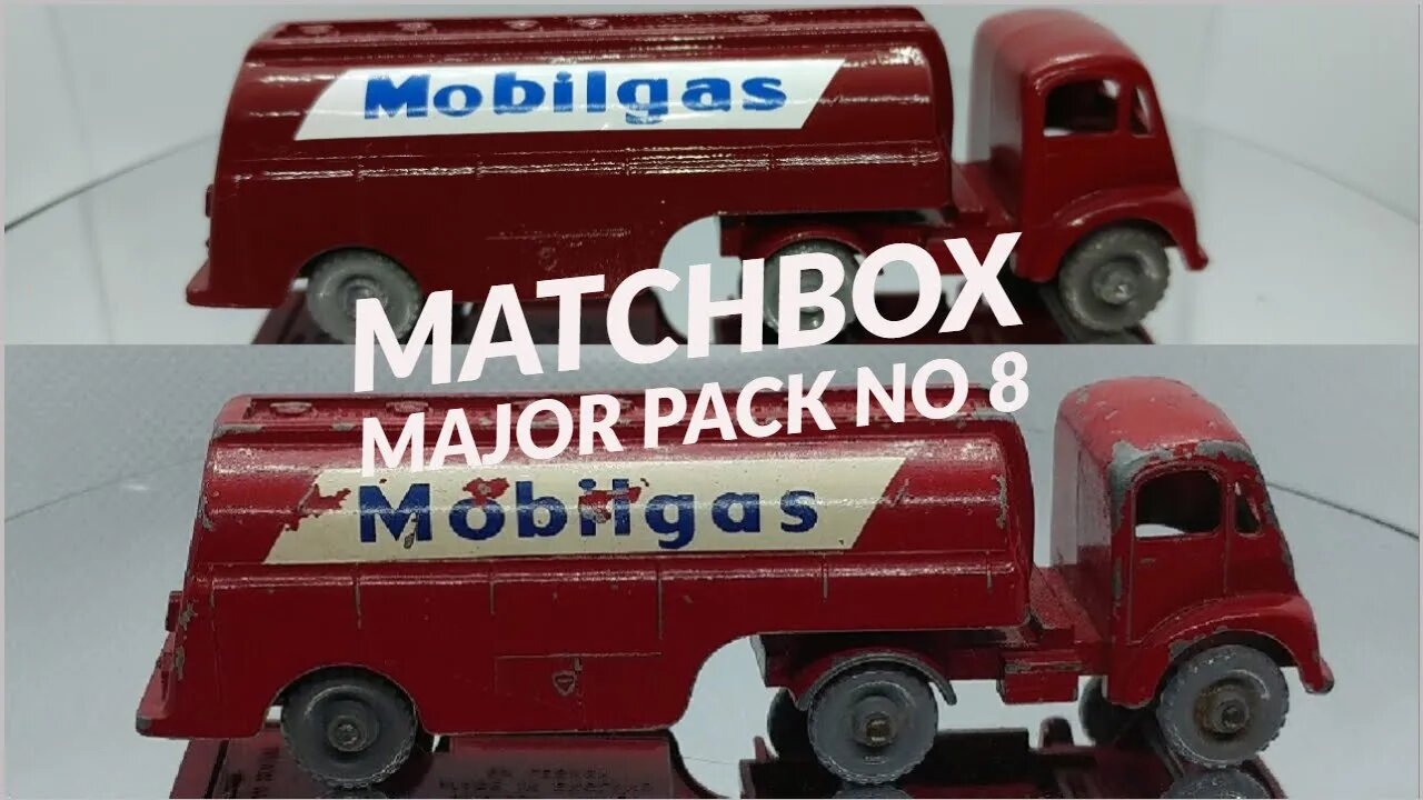 Matchbox Restoration - Major Pack 8 Mobile Tanker Vintage