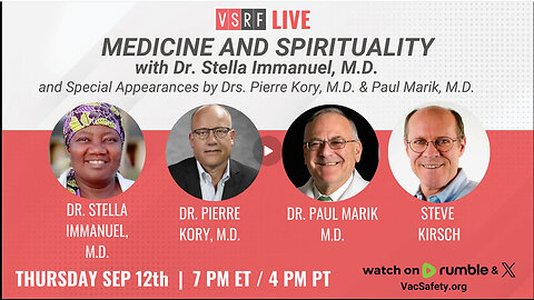 VSRF Live #143: Spirituality and Medicine with Dr. Stella Immanuel, M.D.