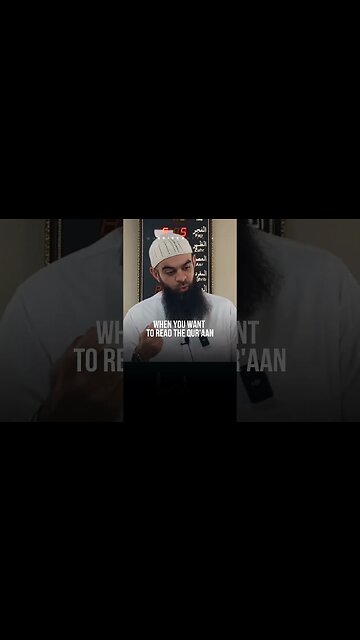 Seeking refuge from Shaytaan