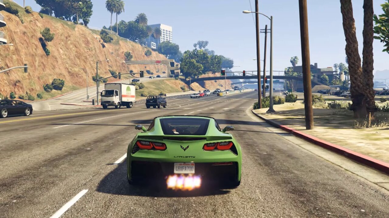 Fast Luxury Car Driving GTA5