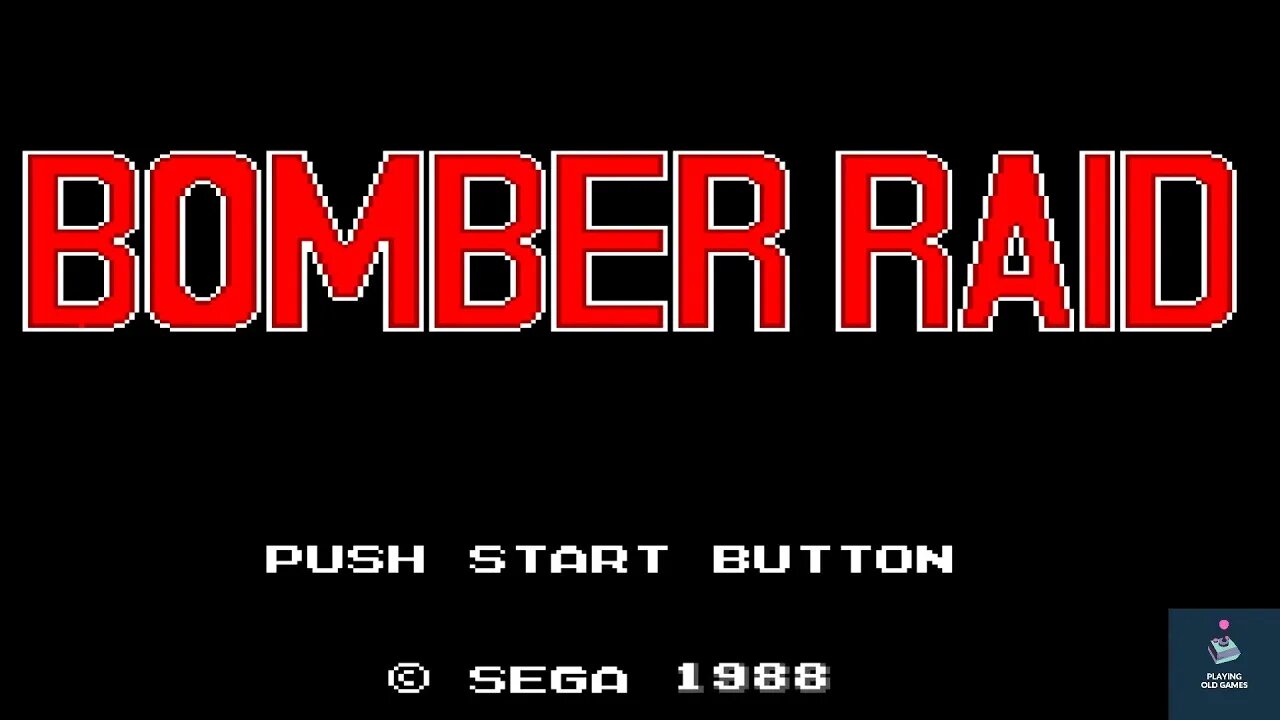 Sega Master System - Bomber Raid - Shortplay