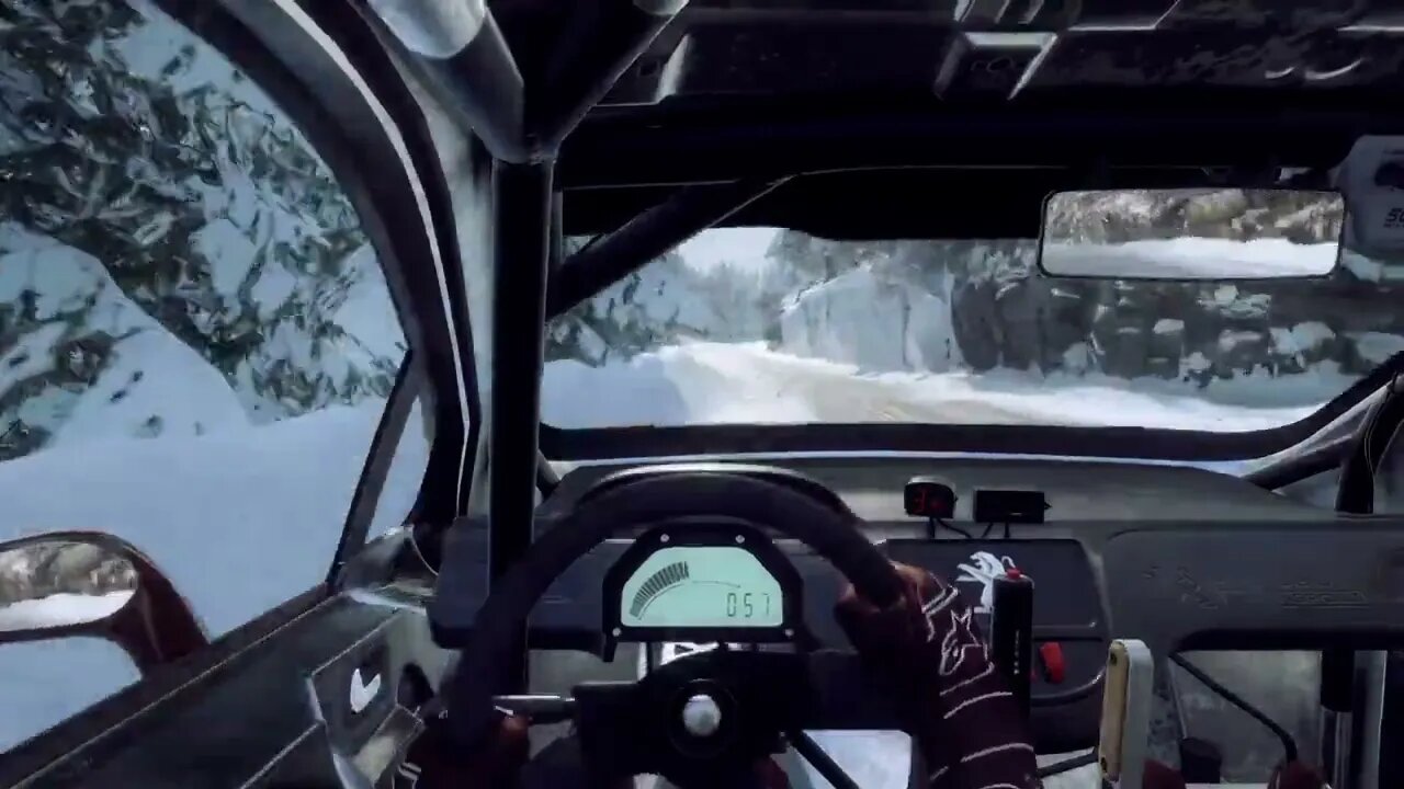 DiRT Rally 2 - 208T16 Wall Scrapes Through Col de Turini