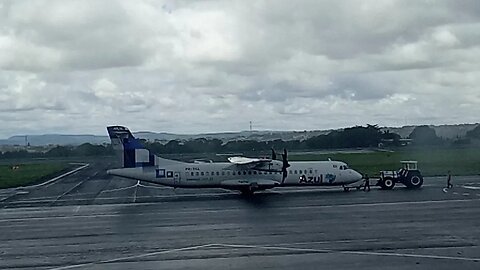 Pushback e Decolagem do ATR76 PR-TKL de Caldas Novas(GO) para Campinas(SP)