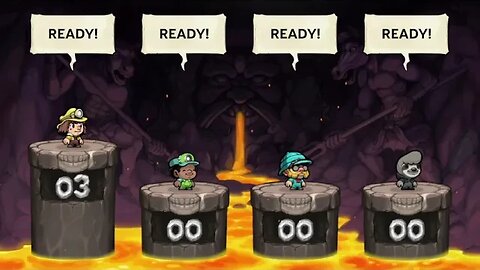 Session 6: Spelunky 2 (4 man FFA vs AI)