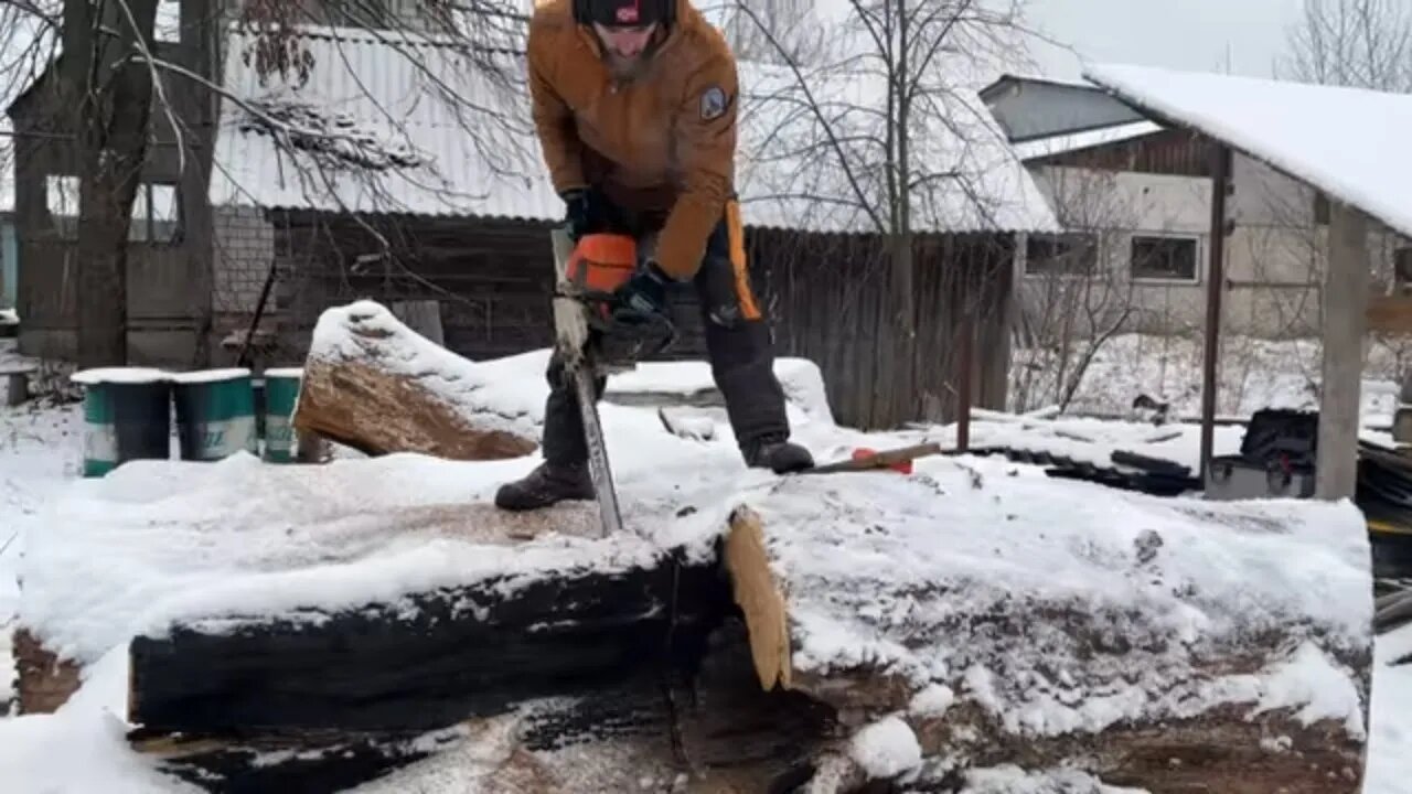 8 cubic meters oak in 15 hours