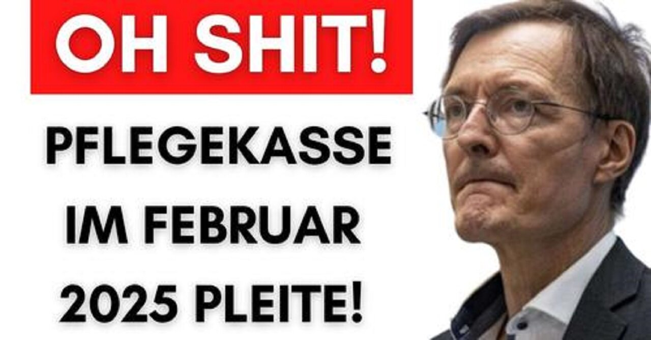 Offizieller Bericht: Lauterbach verschleierte katastrophale Lage der Pflegekasse!