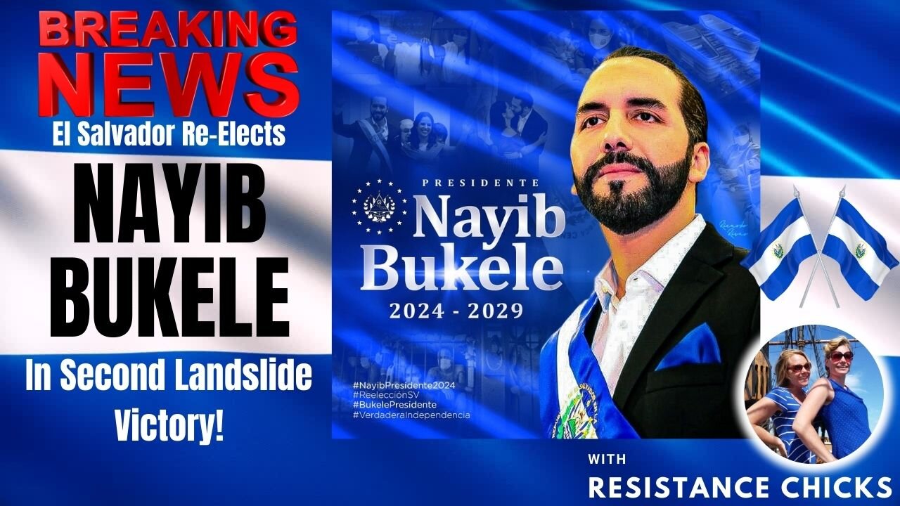 Breaking News: El Salvador Re-Elects Nayib Bukele In Second Landslide Victory!