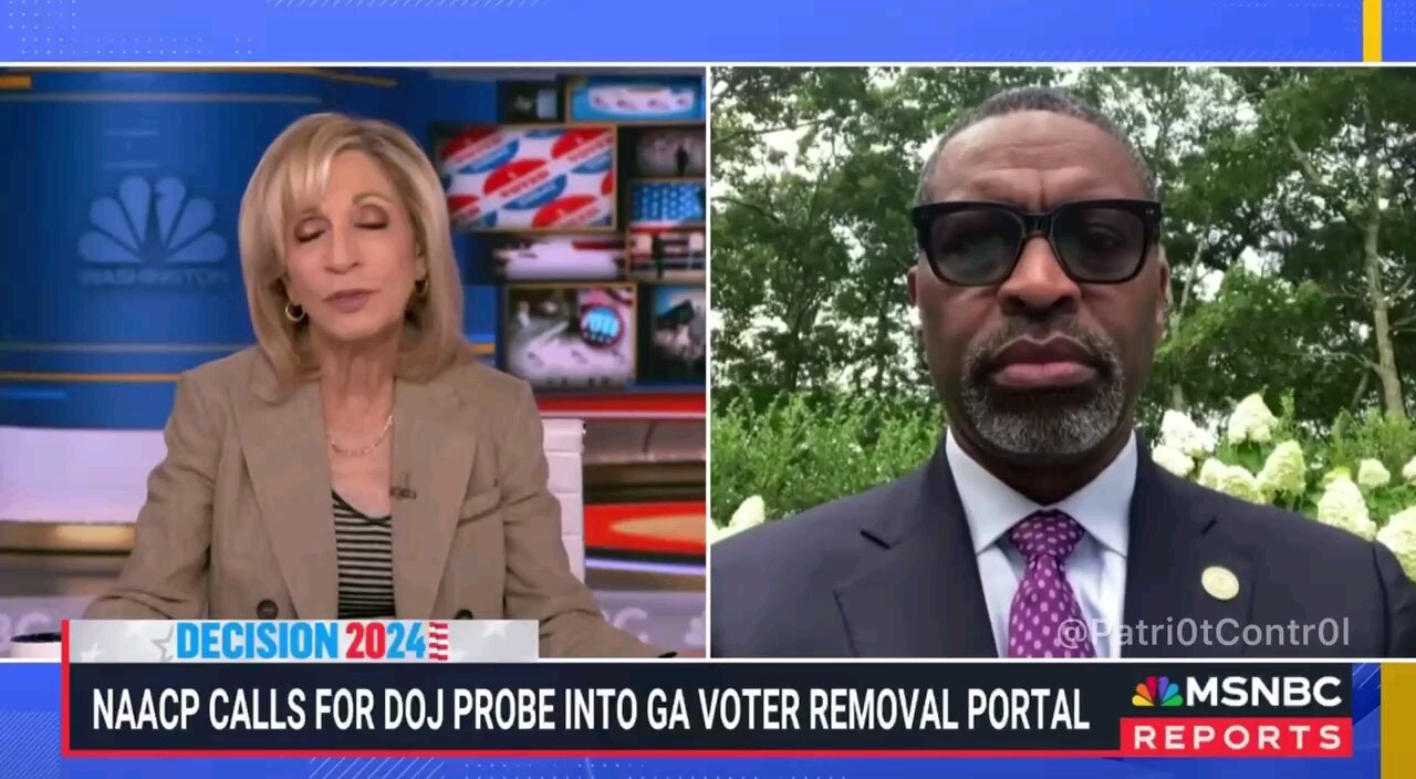 The NAACP President is calling on the DOJ to probe the new GA voter portal: