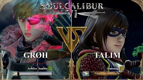 SoulCalibur VI — Arbiter Anubis (Grøh) VS Amesang (Talim) | Xbox Series X Ranked