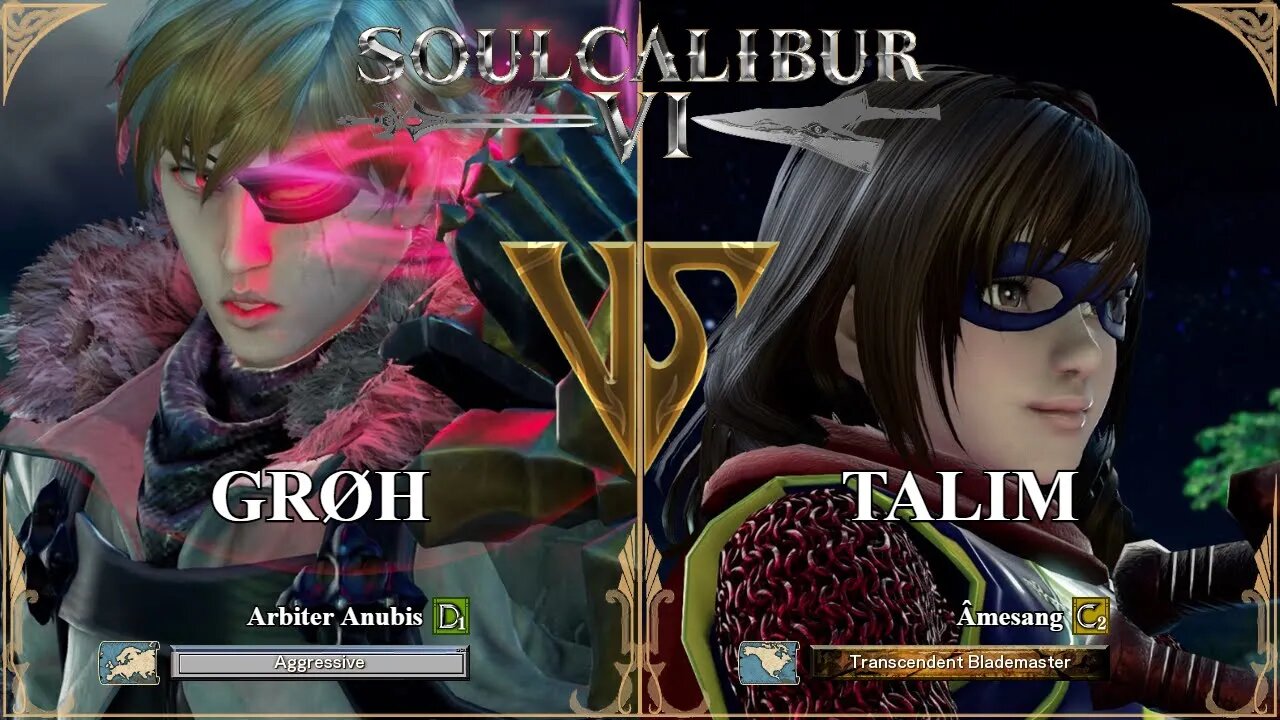 SoulCalibur VI — Arbiter Anubis (Grøh) VS Amesang (Talim) | Xbox Series X Ranked