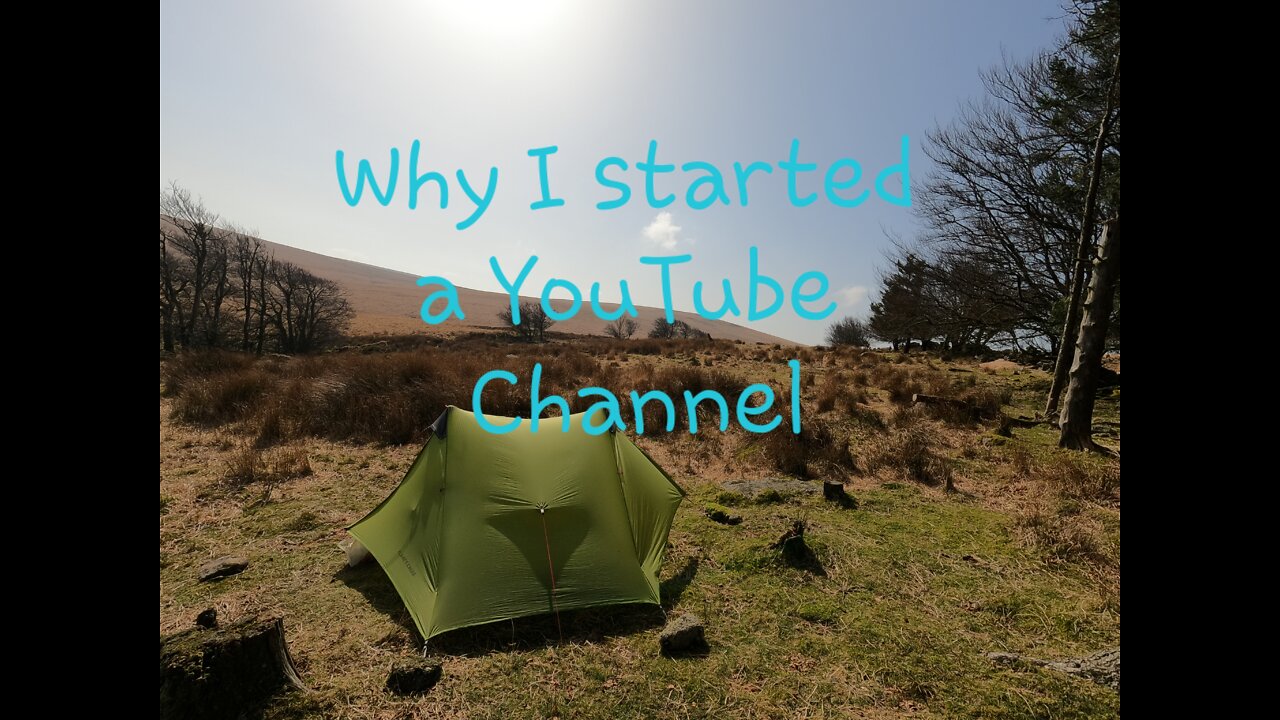 why I started up a you tube channel. Channel update at a historical place .